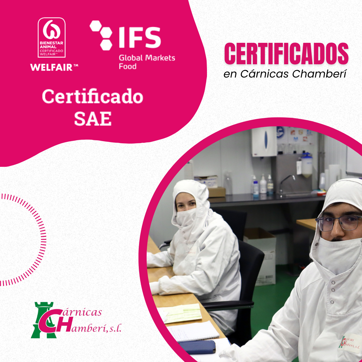 certificaciones en carnicas chamberi